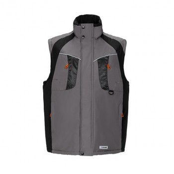 Outdoor-Weste "Space", Grau-Schwarz-Hellgrau Outdoor-Weste "Space", Grau-Schwarz-Hellgrau