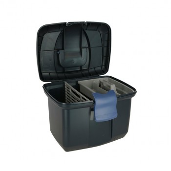 Putzbox "Roma" mit Einsatz,  midnight-blue           