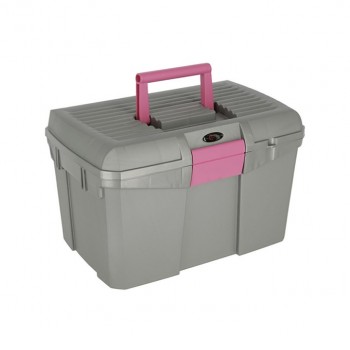 Putzbox "Siena", grau/pink           