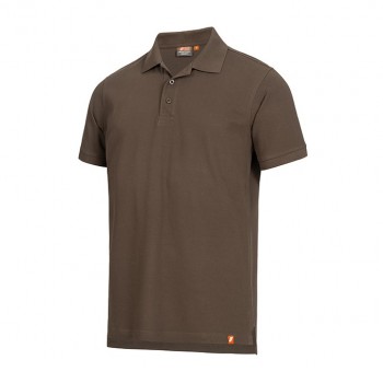 Polo-Shirt Motion Tex Light, Braun           