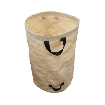 PE-Laubsack, 120 Liter, Beige           