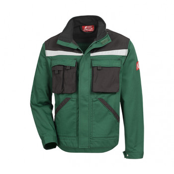 Arbeitsjacke Motion Tex Plus, Grün/Schwarz           