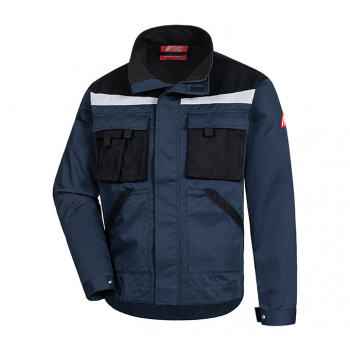 Arbeitsjacke Motion Tex Plus, Marineblau/Schwarz           