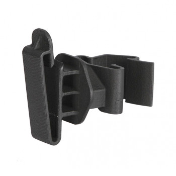 Bandisolator T-Pfosten für Bänder bis 50 mm, schwarz           