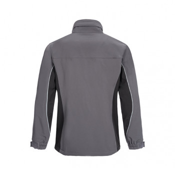 Softshelljacke "Motion Tex Light", Grau/Schwarz