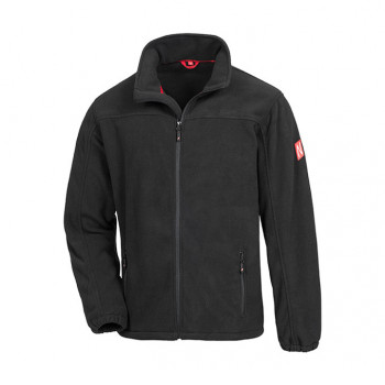 Fleecejacke "Motion Tex Plus", Schwarz           