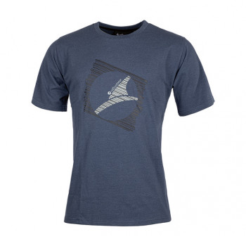 T-Shirt "Dervock", Blau           