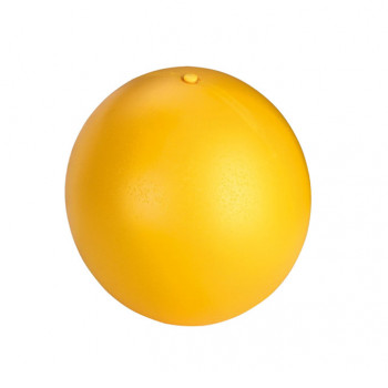 Ferkelball "Anti-Streß-Ball" aus Kunststoff, gelb           