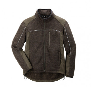 Jäger-Strickjacke Ahorn, Oliv           