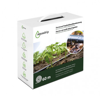 AQUADRIP Tropfbewässerung Starter-Set 60m           