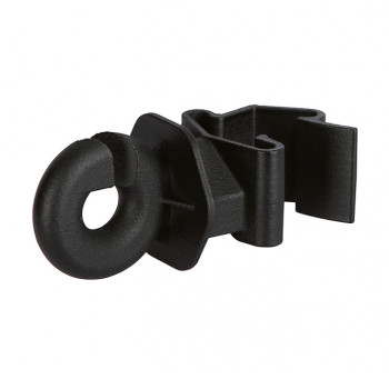 Ringisolator T-Pfosten, schwarz           