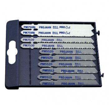 Stichsägeblätter-Set für Metall 10-teilig           