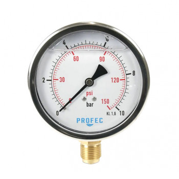 Glyzerin Manometer, 1 – 3 bar           