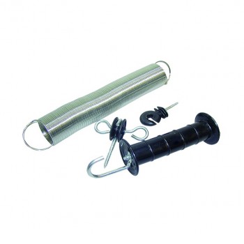Torverschluss mit Feder, komplettes Set Torverschluss mit Feder, komplettes Set