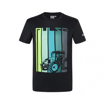 T-Shirt Pulse mit Motivprint Farmer, schwarz           