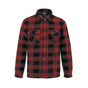 Kübler Thermohemd Handcraft, rot/schwarz           