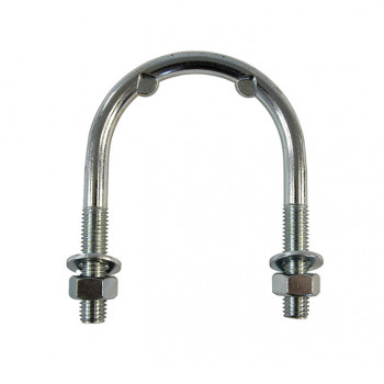 Rohrbügel mit Mutter 76 mm, 2 1/2"           