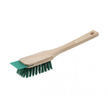 Rasenmäherbürste 30 cm, PP grün, hart           