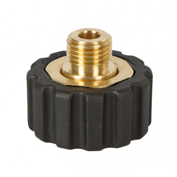 Handverschraubung Messing, 1/4" AG x 28 mm           