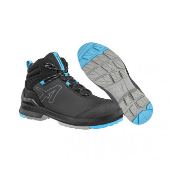 Sicherheitsstiefel S3L Taraval Black/Blue XW Mid, schwarz-blau           