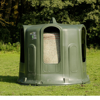 Heuglocke für Rundballen, 5 Fressplätze           