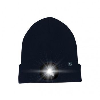 LED-M&uuml;tze, schwarz           