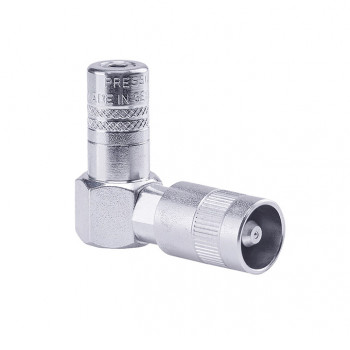 Winkelmundst&uuml;ck M10 x 1 mm mit Schnellkupplung           