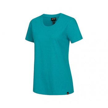 Damen T-Shirt Motion Tex Plus, mit Rundhals, T&uuml;rkis           