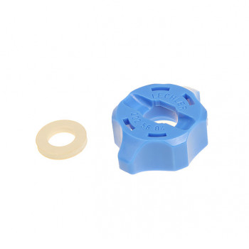 Lechler Bajonettmuster / D&uuml;senkappe Twistlock, Blau SW = 10 mm           