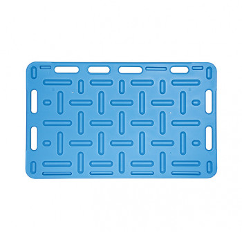 Schweine-Treibbrett 120 x 74 cm, blau           