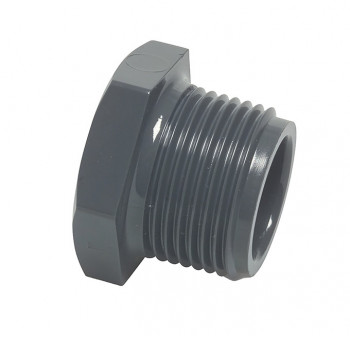 PVC-Stopfen 1 1/4" AG           