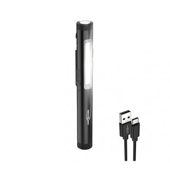 LED-Stiftleuchte 4in1 mit UV-Licht & Laserpointer, 600 Lumen &ndash; wiederaufladbar           