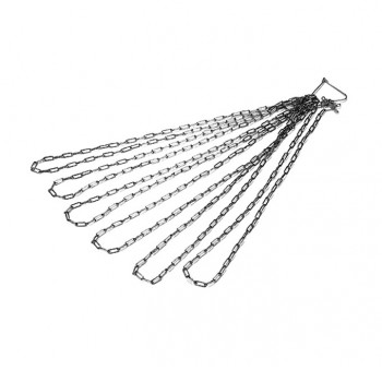 Meterkette 8 x 55 mm, mit geraden C-Gliedern Meterkette 8 x 55 mm, mit geraden C-Gliedern