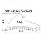 Ladewagenmesser p. f. p. f. Deutz-Fahr 0627 8720            