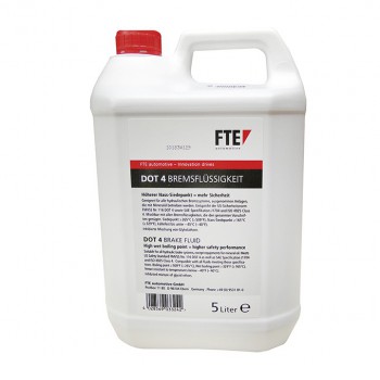 Bremsflüssigkeit "DOT 4", 5 Liter