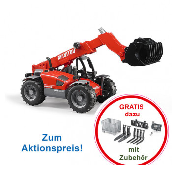 Manitou Teleskoplader "MLT 633" mit Zubehör!           