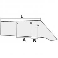 Schnabelschar p. f. Rabe SSP-293 O, 2700.48.01, rechts           