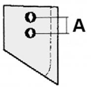 Düngereinlegerschar p. f. Krone VD214/181, 929092, rechts           