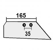 Düngereinlegerschar p. f. Frost H5, 50603, links