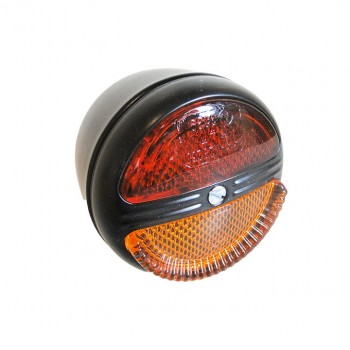 Schluss-Brems-Blinkleuchte rund, 80 mm Schluss-Brems-Blinkleuchte rund, 80 mm