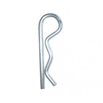 Federstecker 3 mm, einfach gebogen