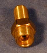 Anschlussstück 1/2" mit O-Ring und Tropfschraube           