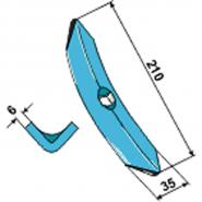 Kultlureggenschar Standard, 32 x 10 mm, lang           