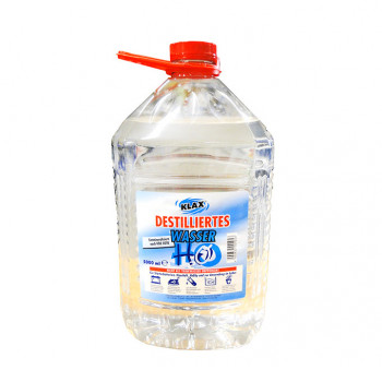 Destilliertes Wasser, 5 Liter           