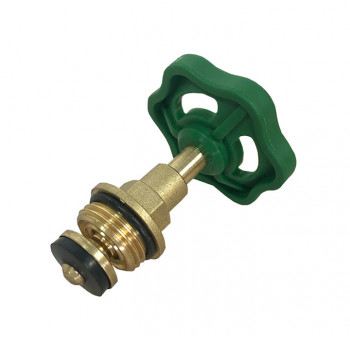 Oberteil mit Handrad für Messing-Durchgangsventil, 1/2" Oberteil mit Handrad für Messing-Durchgangsventil, 1/2"