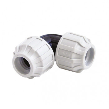 PE-Kupplung Kunststoff, Winkel 90°, 32 x 32 mm PE-Kupplung Kunststoff, Winkel 90°, 32 x 32 mm
