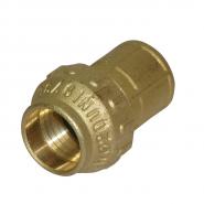 PE-Verschraubung Messing mit IG 32 mm x 1" PE-Verschraubung Messing mit IG 32 mm x 1"