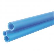 Blaues Kunststoffrohr 1" für Wasser Blaues Kunststoffrohr 1" für Wasser