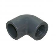 PVC-Winkel 90°, 25 mm x 3/4" PVC-Winkel 90°, 25 mm x 3/4"