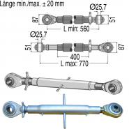 Oberlenker mechanisch, 560-770 mm, Kat. 2           